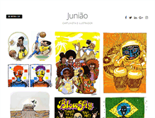 Tablet Screenshot of juniao.com.br